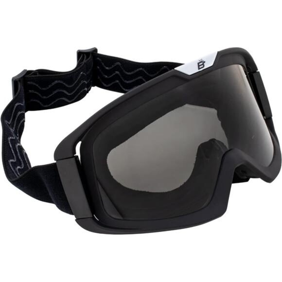 OTG Motorcycle Goggles Fit Over Glasses ATV Riding Padded UV Protection Black - Picture 5 of 7